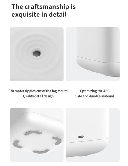 Anti Gravity Humidifier with Clock Water Drop Backflow and Aroma Diffuser